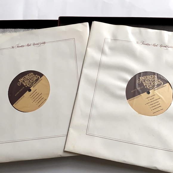 Vintage The Franklin Mint record Society American Ragtime Classic Music - Picture 12 of 13
